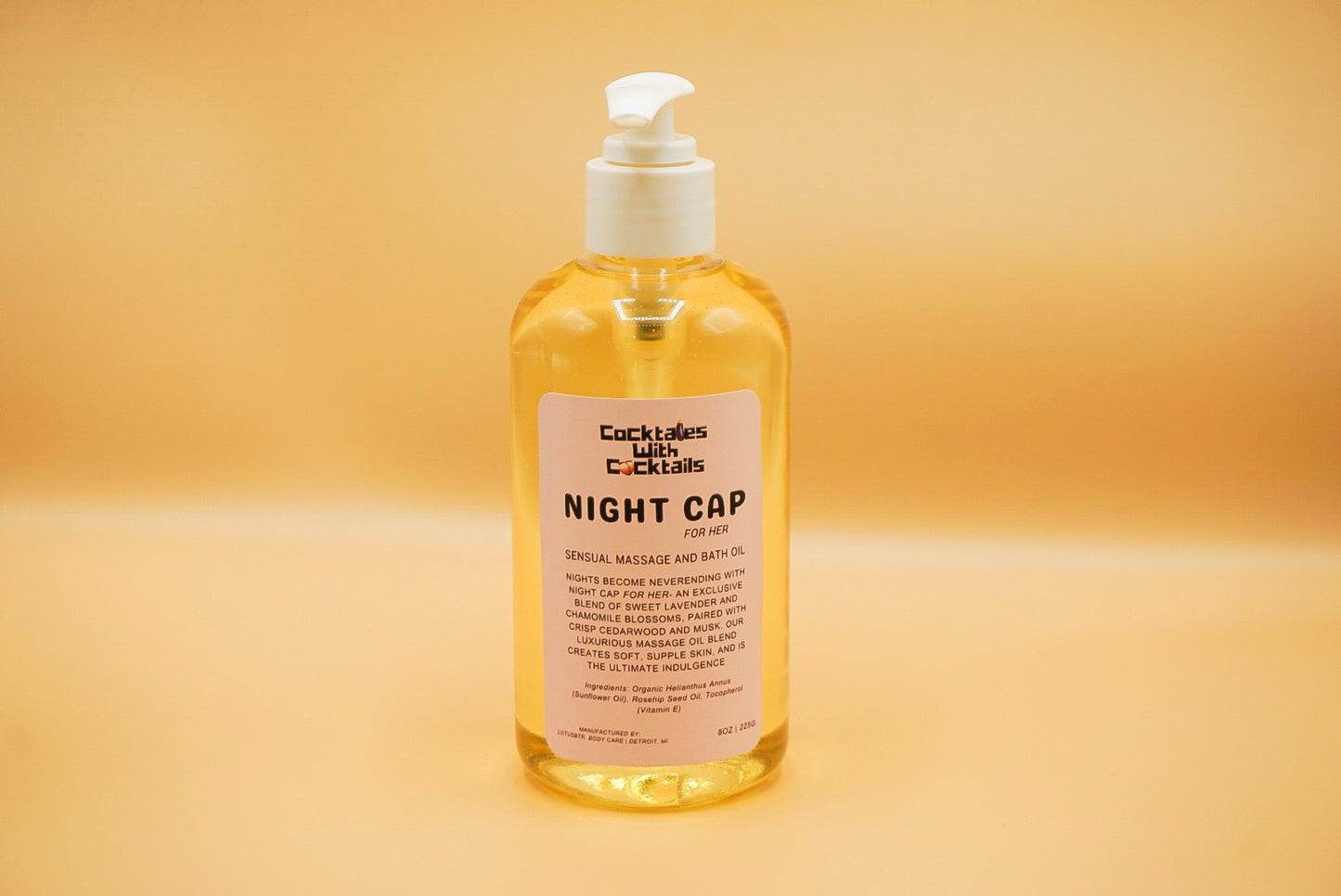 Night Cap (For Her) Massage and Bath Oil