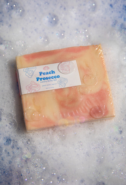 Peach Prosecco Luxury Body Bar