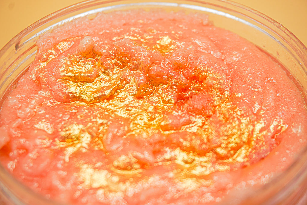 Peach Cobbler Sugar Scrub