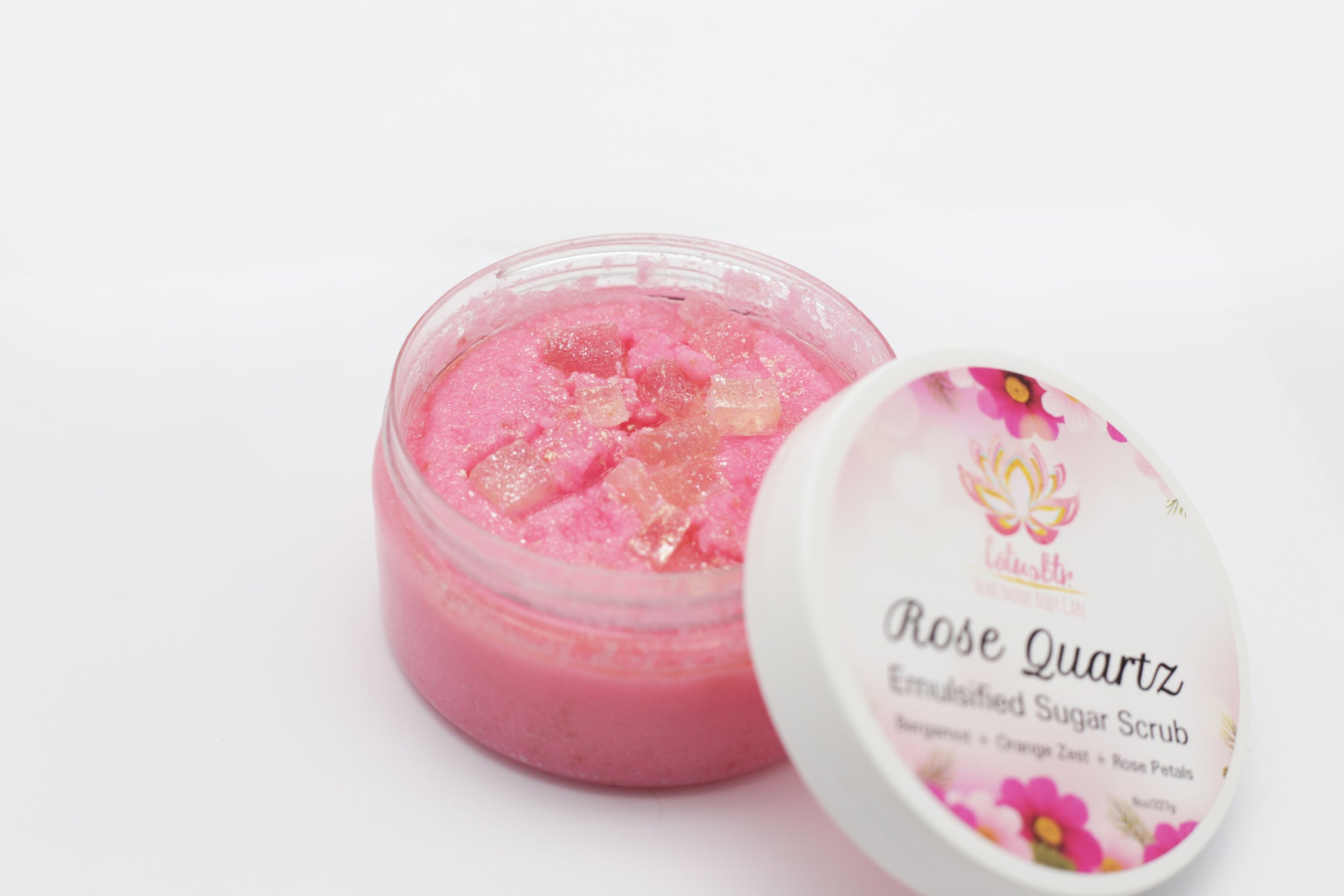 Rose Quartz Sugar Scrub